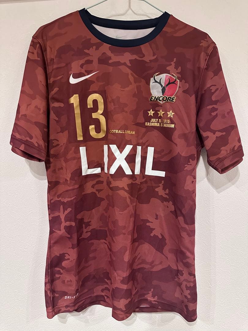 鹿島アントラーズ 柳沢敦 引退試合　記念ユニフォーム Lサイズ NIKE