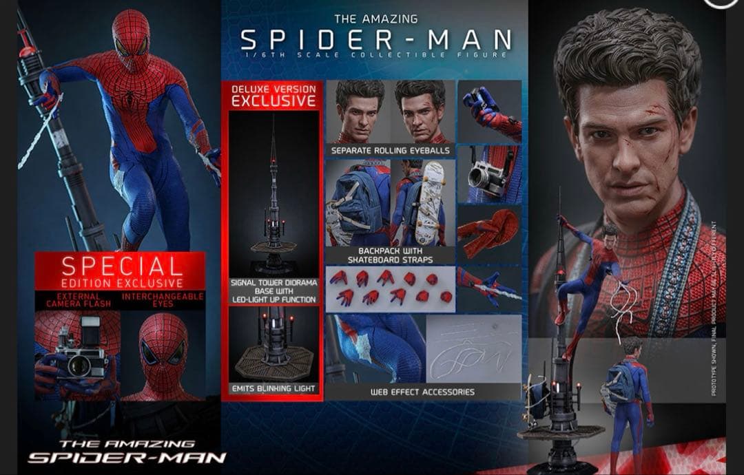 ホットトイズ　アメイジングスパイダーマン (2.0デラックス版)