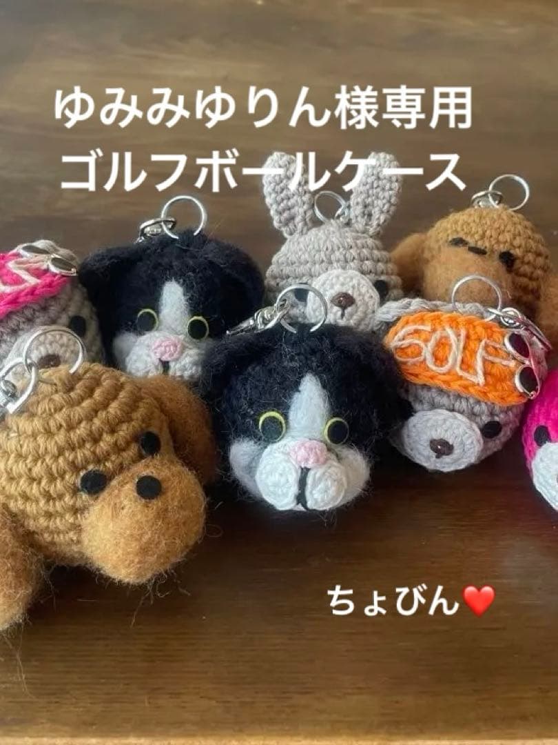 ゆみみゆりんゴルフボールケース