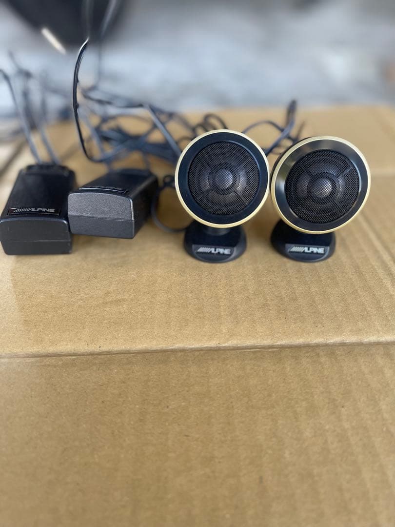 ALPINE ツィーター　xシリーズ　ネットワーク付