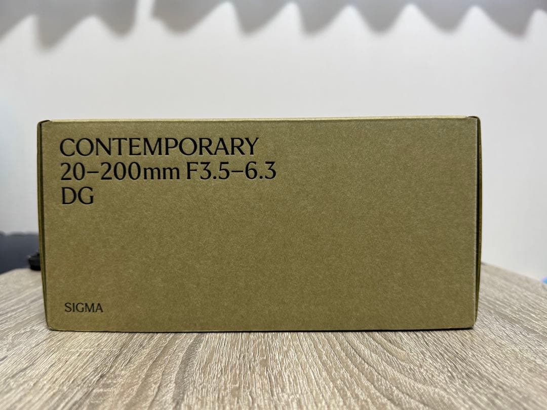 【未開封新品】SIGMA 20-200mm F3.5-6.3 DG