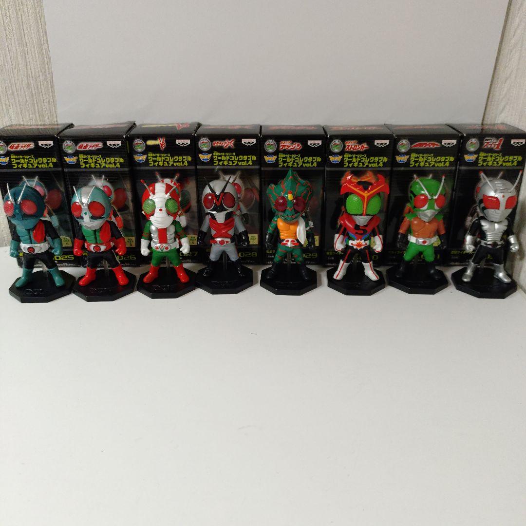 仮面ライダー ワールドコレクタブルフィギュア vol.4 全8種