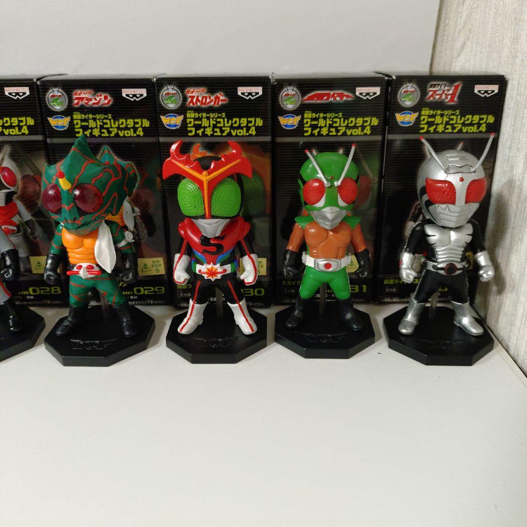 仮面ライダー ワールドコレクタブルフィギュア vol.4 全8種