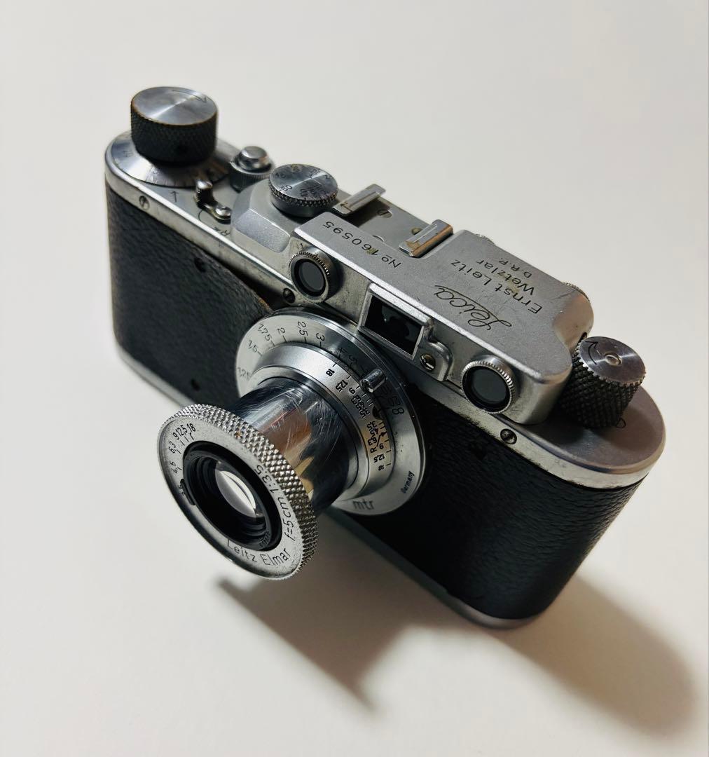 ライカ DⅡ D2 エルマー50mm F3.5 レンズオリジナルケース付き