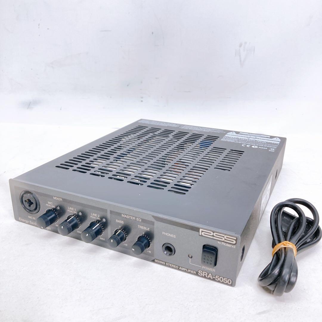 Roland SRA-5050 ミキシングステレオアンプ　A048