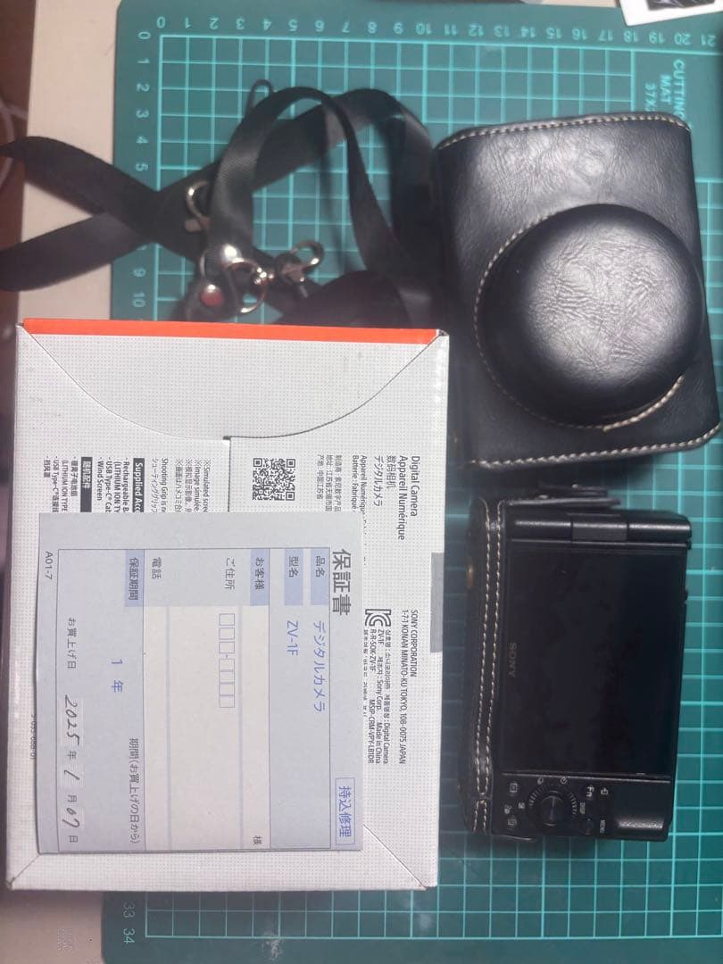 SONY ZV-1F【保護ケース&SDカード付き】