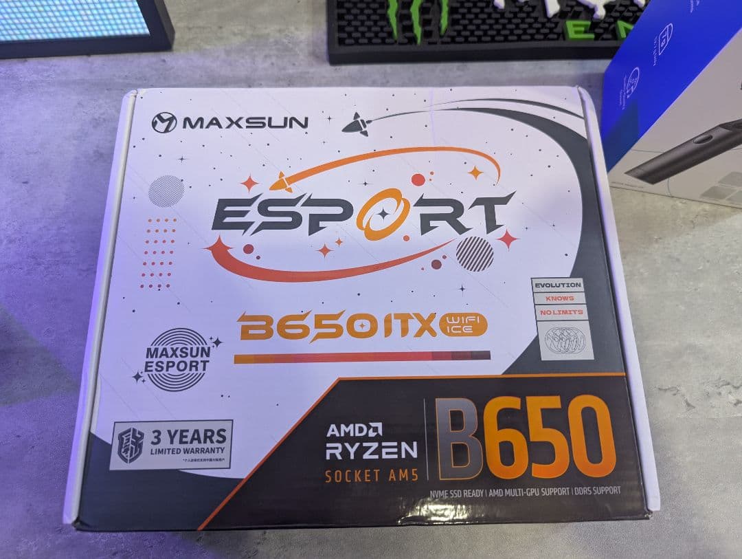 マザーボード MAXSUN B650 ESPORT ITX ICE