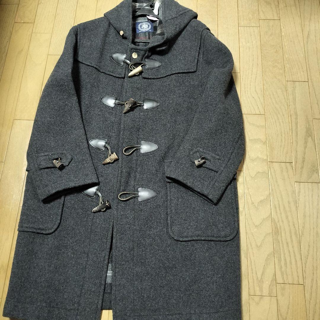 J.PRESS　グレー ダッフルコート ウール