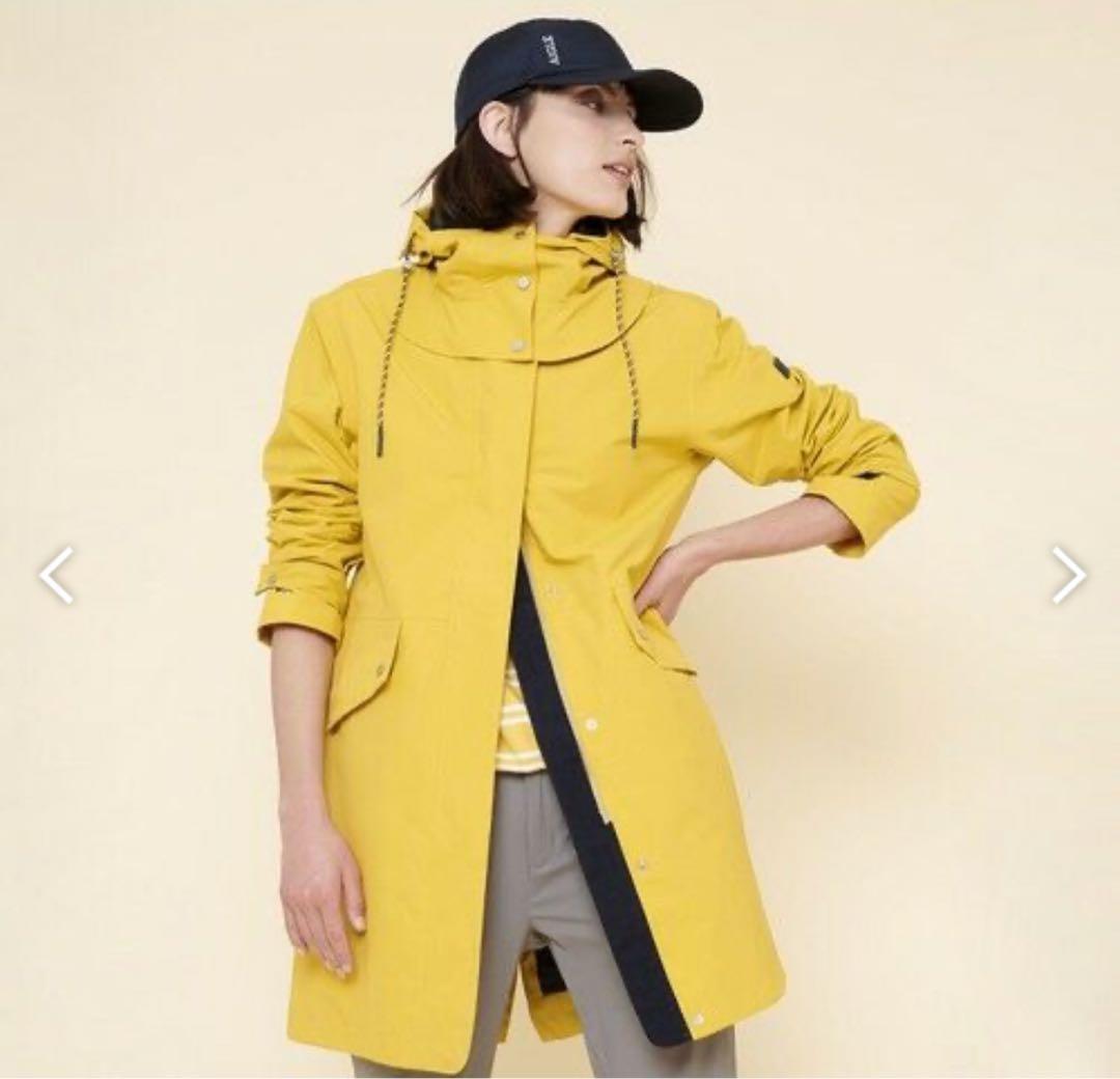 AIGLE ロカリ ジャケット GORE-TEX イエロー レインコート 40
