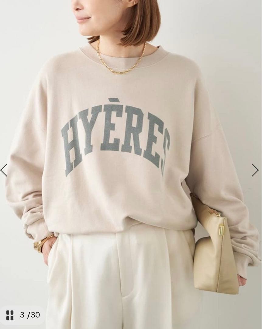 ドゥーズィエムクラスHYERESスウェット