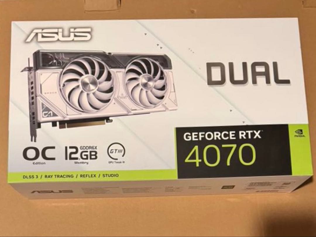 ミ*ケ様 ASUS GeForce RTX 4070 12GB OC