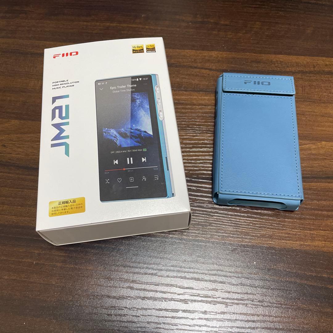 【国内正規代理店品】FIIO JM21ブルー + SK-JM21ブルー専用セット