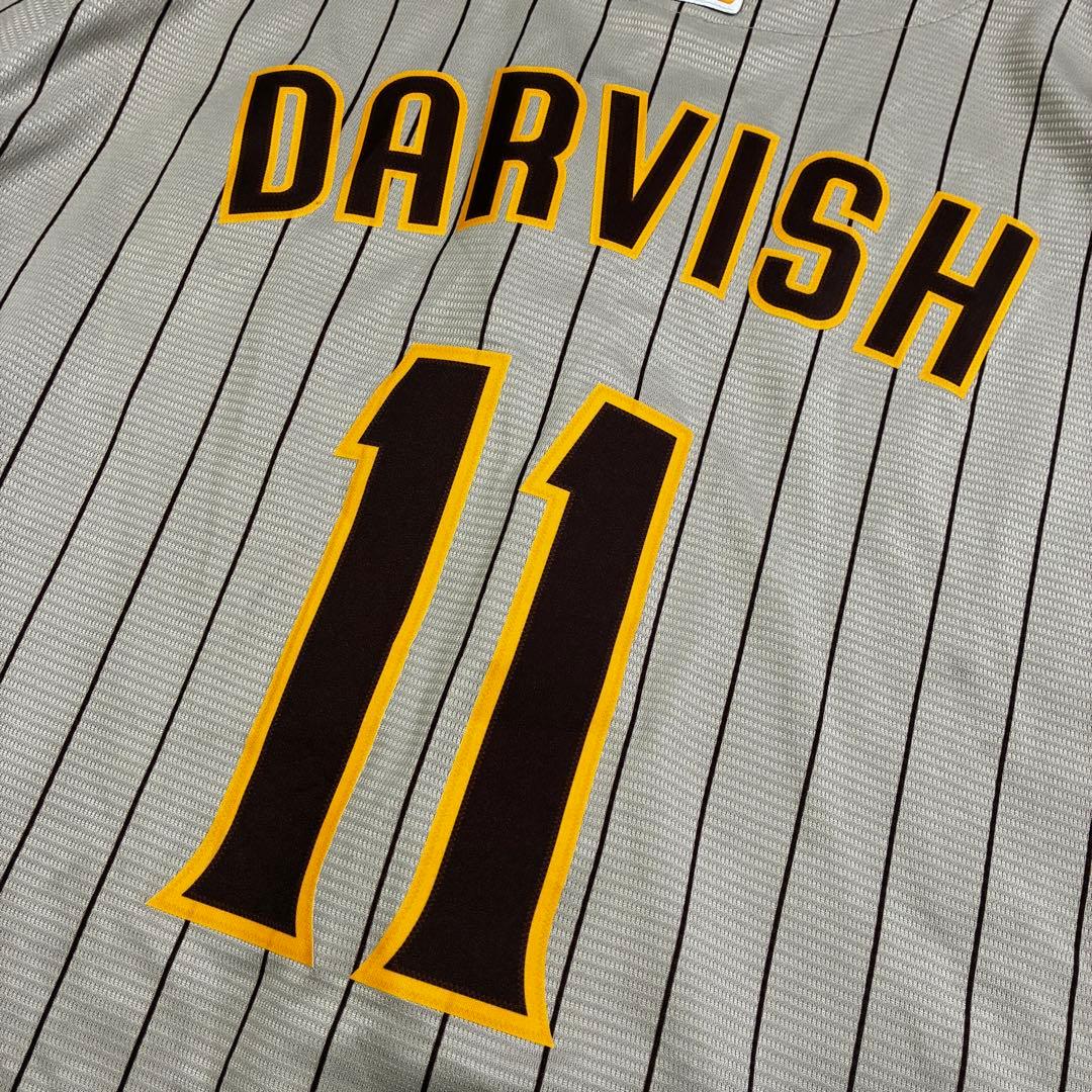 【美品】NIKE パドレス ダルビッシュ #11 レプリカ XL 限定色 タン
