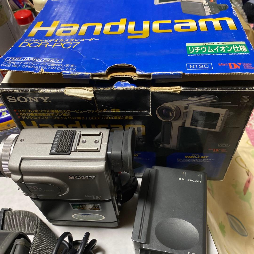 SONY miniDVビデオカメラ DCR-PC7 ①
