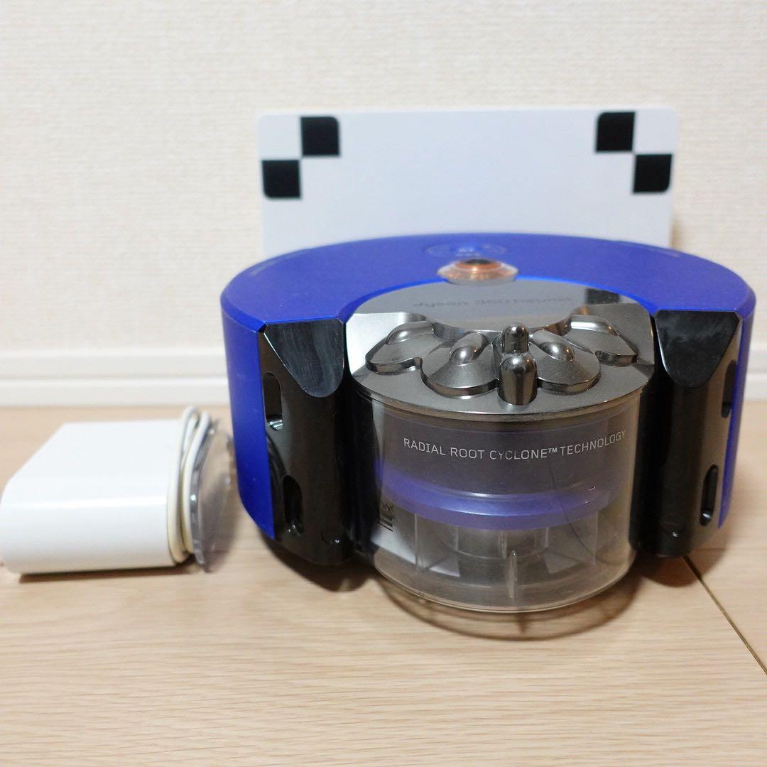 美品☘️ 360 heurist ロボット掃除機 ダイソン ブルー Dyson ②