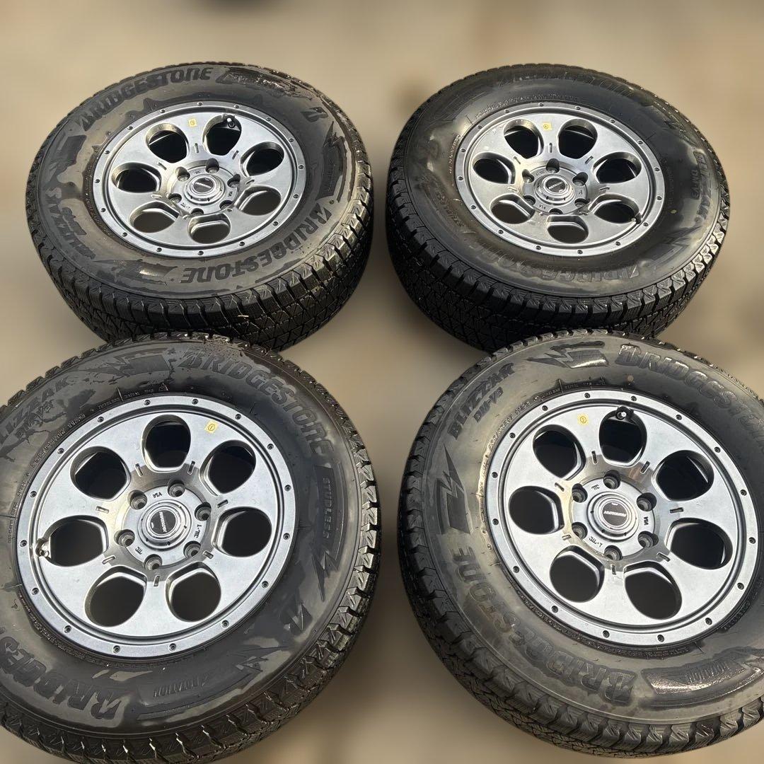 ランドクルーザー プラド ブリヂストン スタッドレス 17インチ ホイール