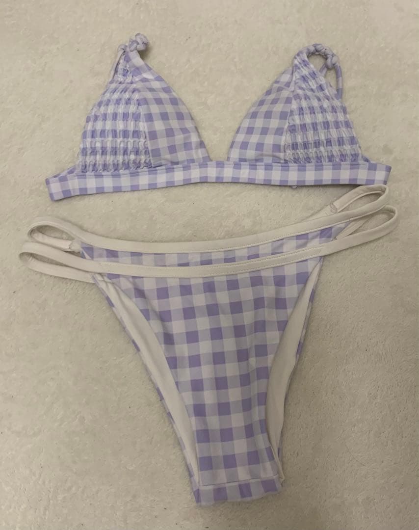 alexiastam ギンガムチェック ビキニ