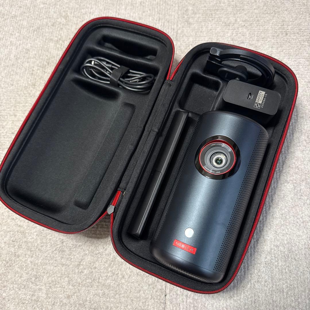 Anker Nebula Capsule 3 Laser ケース、スタンド付き