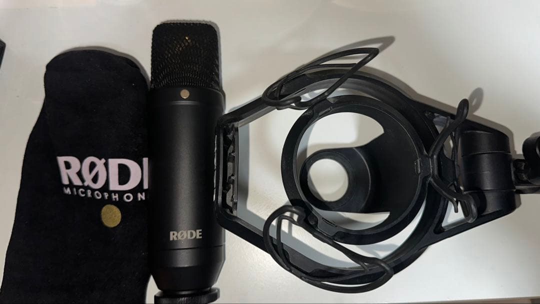 RØDE NT1 コンデンサーマイク ポップフィルター付き