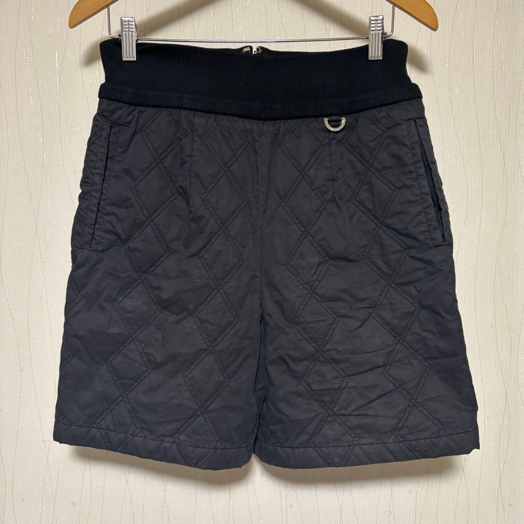 クリスチャンディオール　ハーフパンツ　キルティング　中綿　保温　ゴルフ