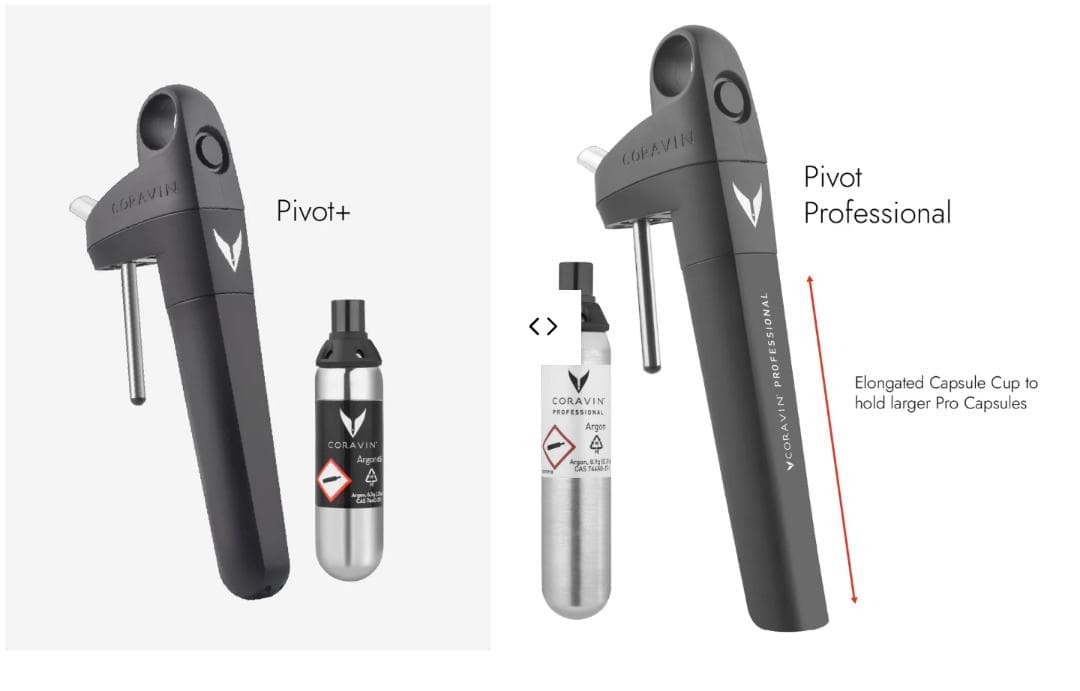 CORAVIN コラヴァンピボットPro + ガスカプセル 6本