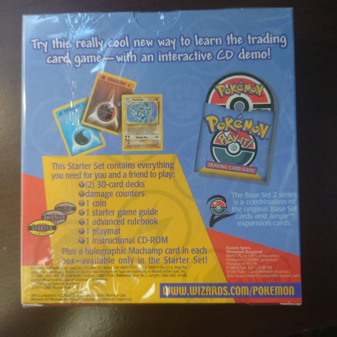 【新品未開封】ポケモンカード　旧裏　英語　未開封　CD　シュリンク付き　アメリカ