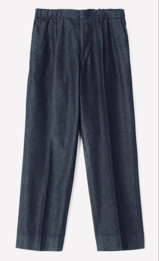 【新品】CABaN シーアイランドデニムシャーリングパンツ デニムスラックス L