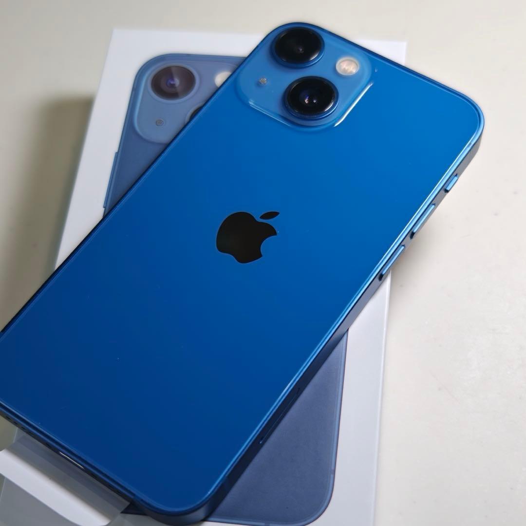 【新品未使用】iPhone 13 mini ブルー 128GB