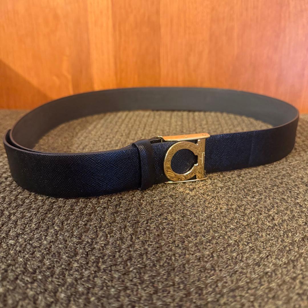 Salvatore Ferragamo フェラガモ ベルト ロゴバックル