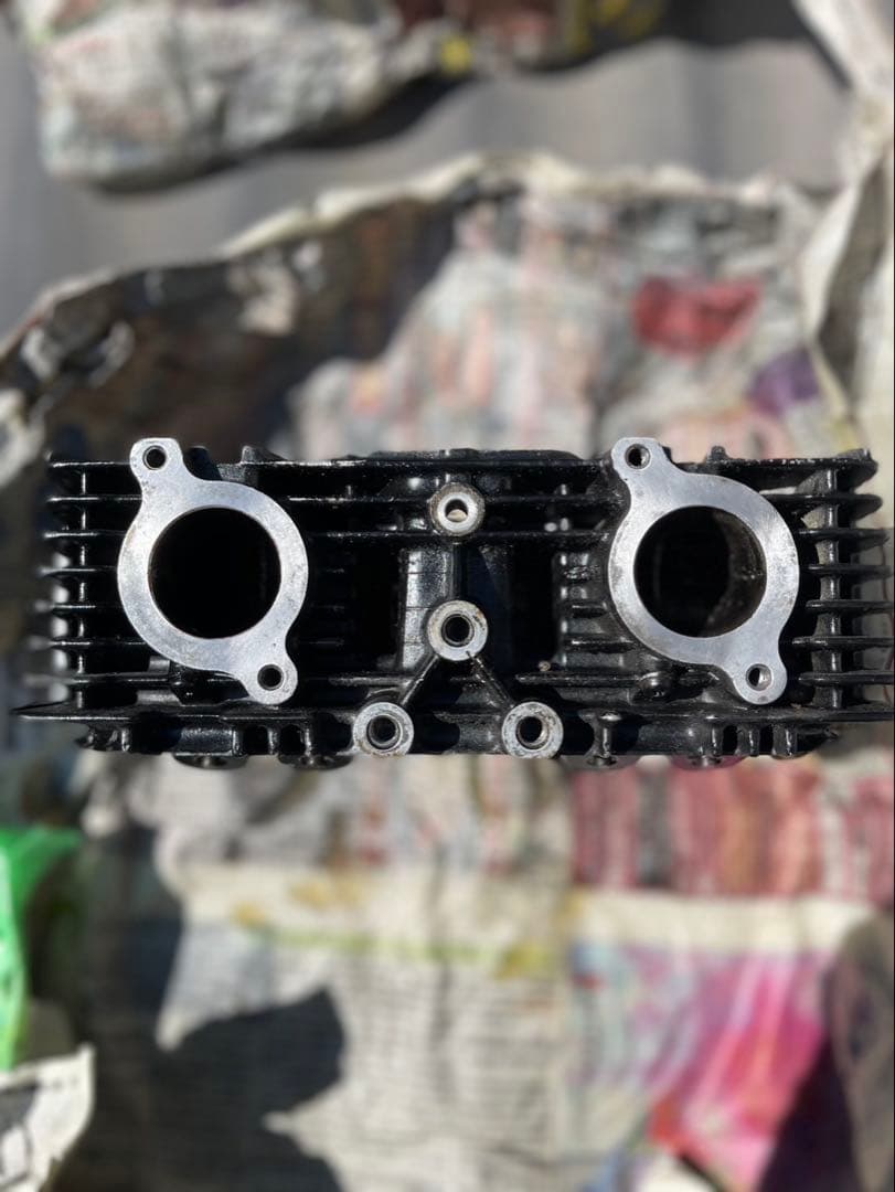 ホーク CB400N シリンダーヘッド ロッカーアーム セット オイルライン