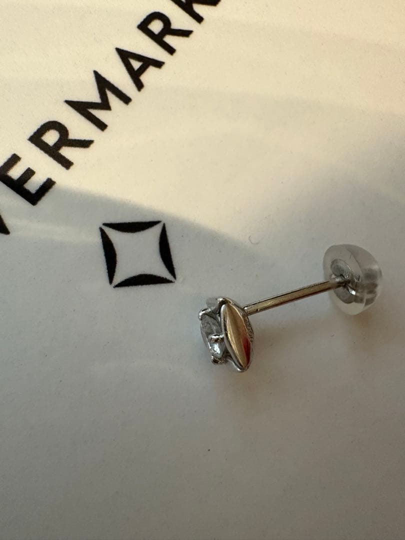 FOREVERMARK ダイヤモンド ピアス 片耳用