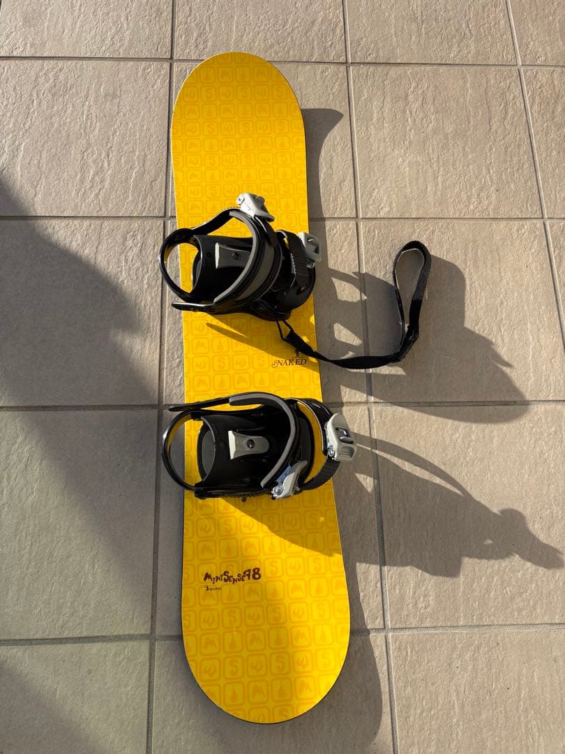 ジュニア　スノーボードセット　98cmNAKIDネイキッド