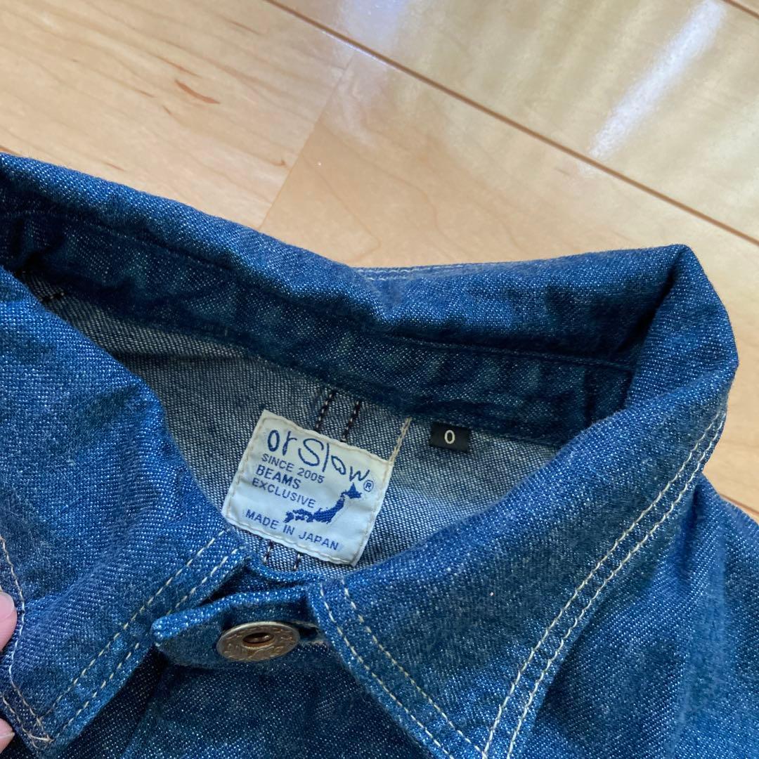 オアスロウ カバーオール ペンキ加工