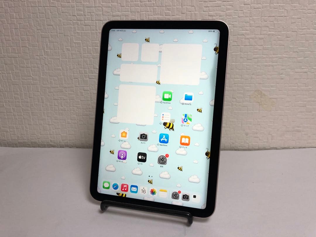 iPad mini（第6世代）256GB Wi-Fi モデル ピンク　No.01