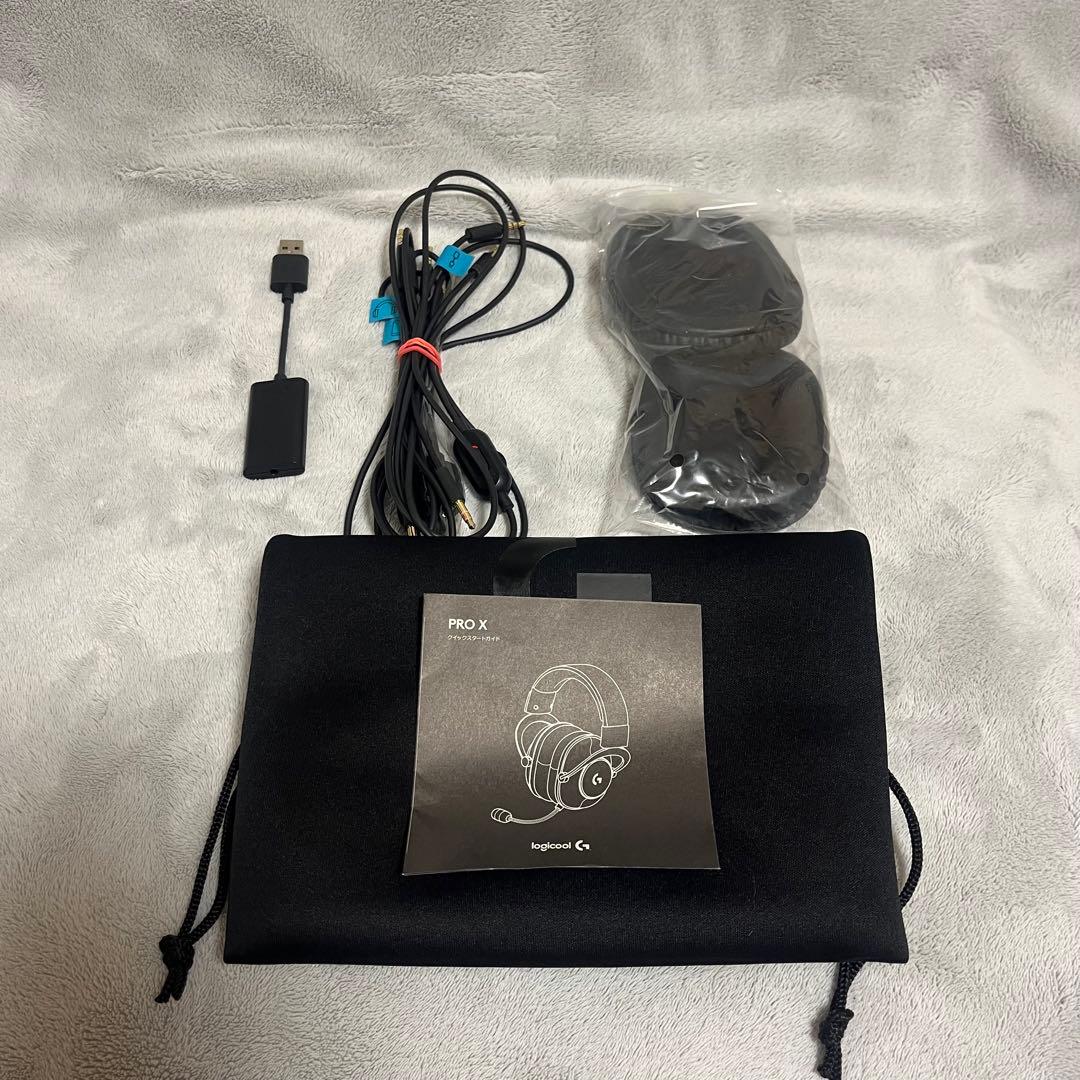 【美品】　ロジクール　Logicool PRO X ゲーミング　ヘッドセット