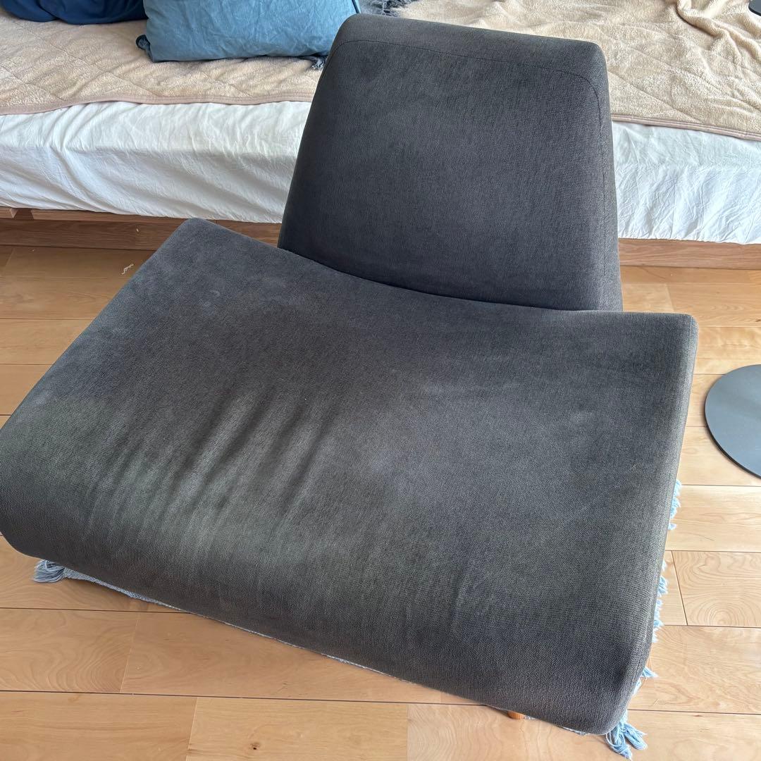 送料込み！　イデー　IDEE AO SOFA チャコール 1人掛けソファ