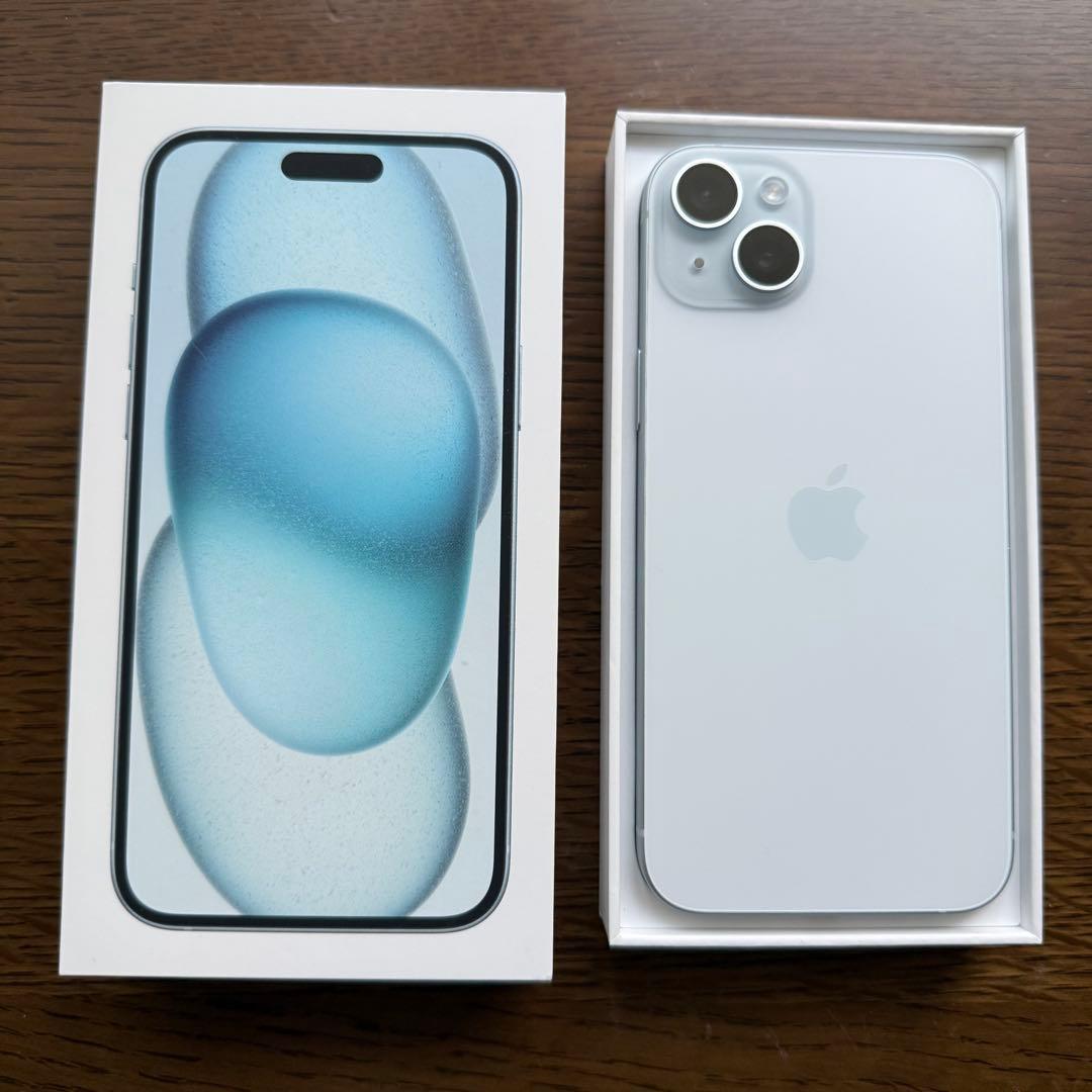 iPhone15 Plus ブルー 128GB☆SIMフリー☆美品