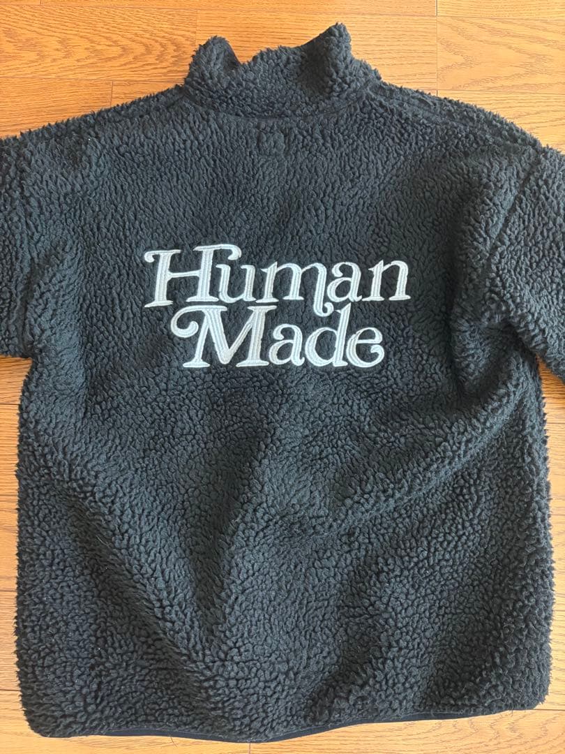 Human Made Girls Don't Cry フリースジャケット