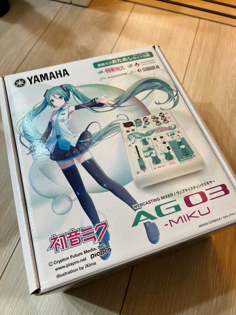 YAMAHA AG03-MIKU オーディオインターフェイス