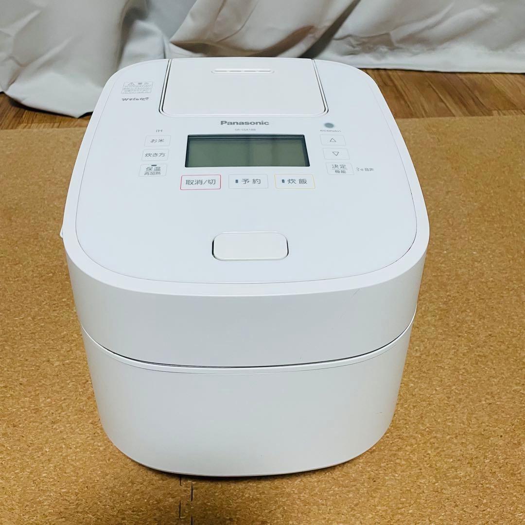 【最高級モデル】パナソニック 炊飯器 SR-SSX188 Wおどり炊き