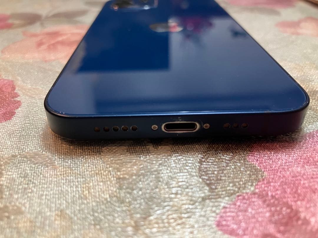 美品　iPhone12 ブルー　128GB 本体　専用ケース