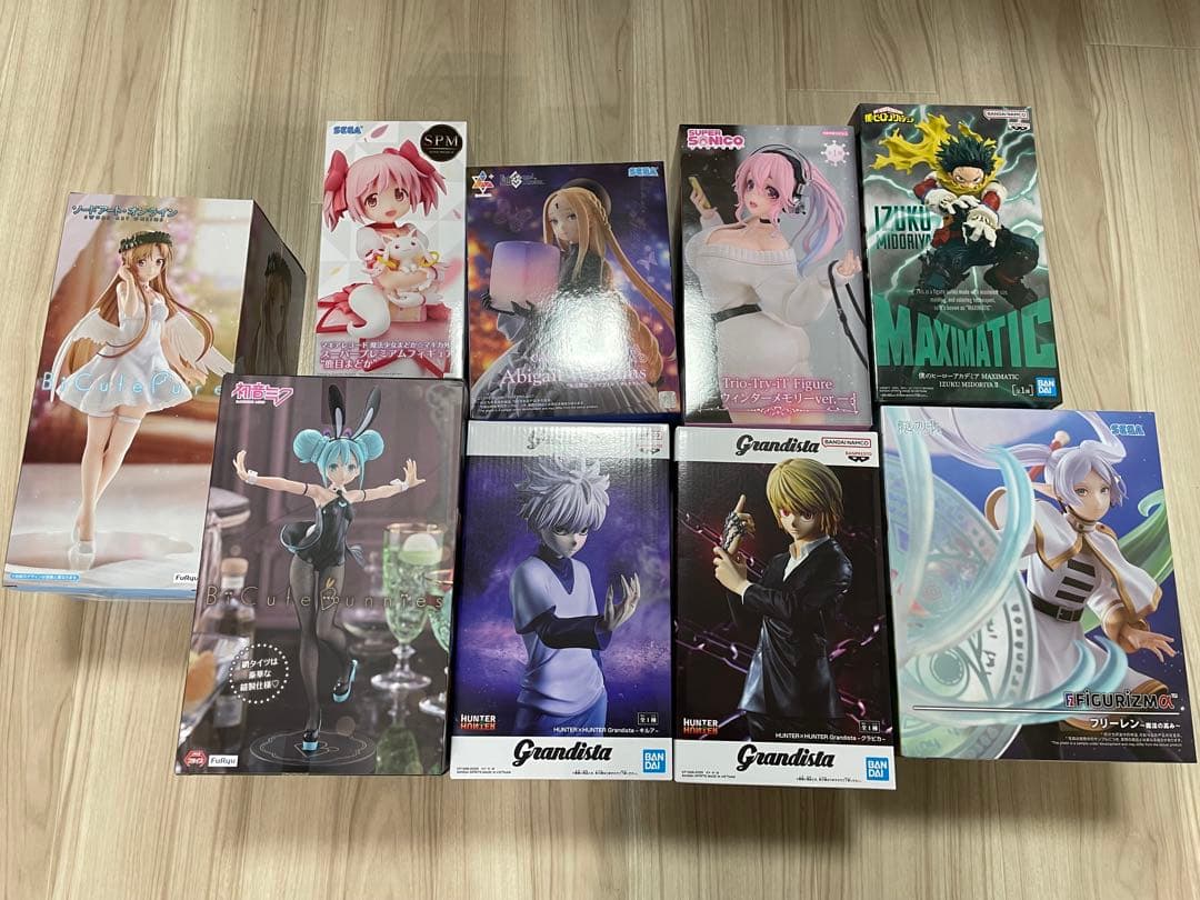 J*2様 プライズフィギュア まとめ売りヒロアカ　まどマギ　Fate ハンターハ