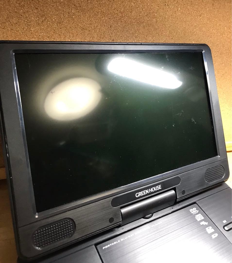 付属品未使用　高画質ポータブルDVD・BD・Blu-ray・ブルーレイプレーヤー