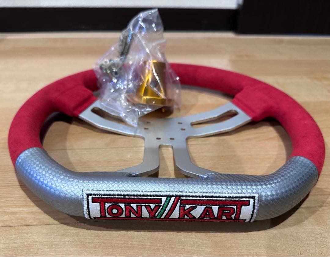 TONY KART トニーカート ステアリングハンドル 本体 レーシングカート
