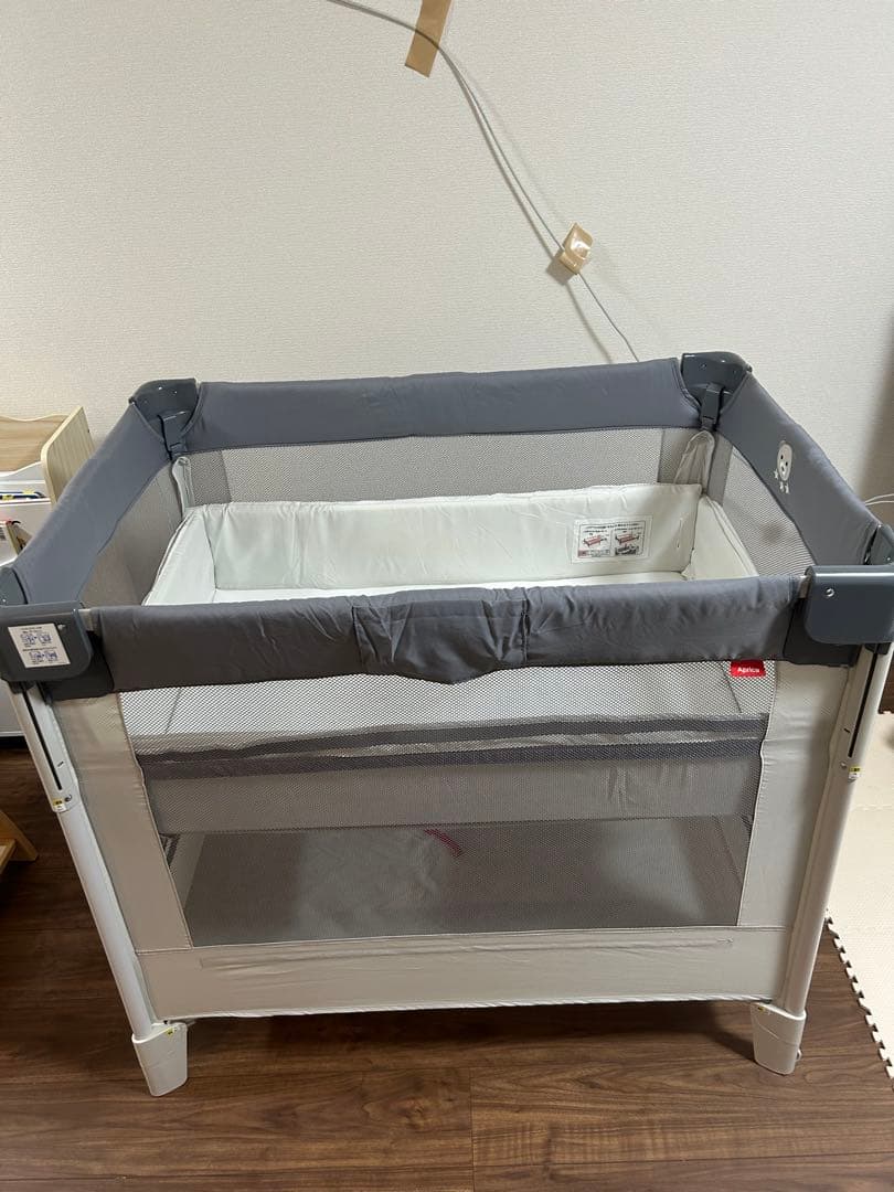 Aprica/アプリカ/ココネルエアー/ベビーベッド　説明書付き