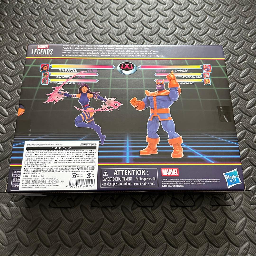 未開封　マーベルレジェンド　ゲーマーバース　サイロック　サノス