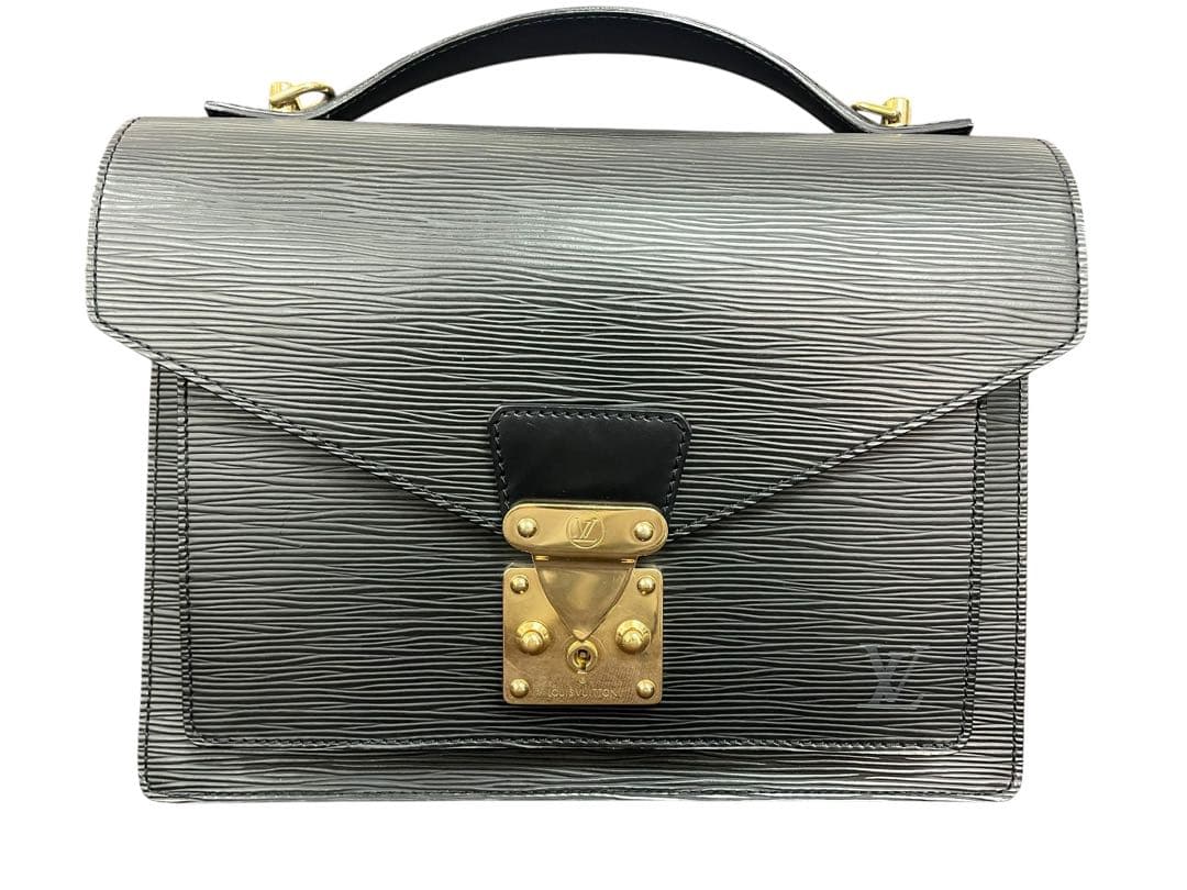 ヴィトン　エピ　モンソー　セカンドバッグ　クラッチ ハンドバック　M52122