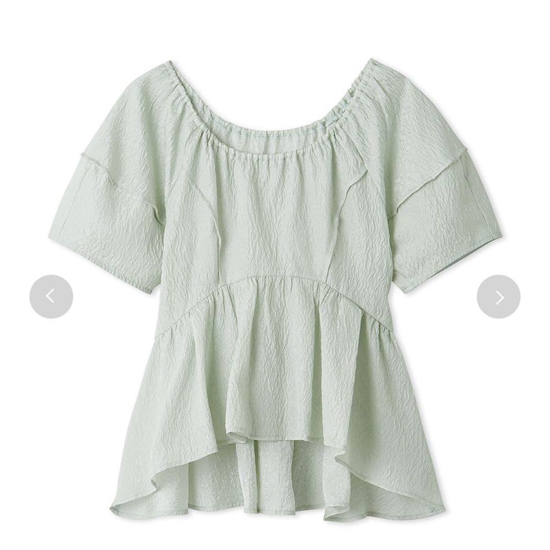 2way ペプラムパフチュニック