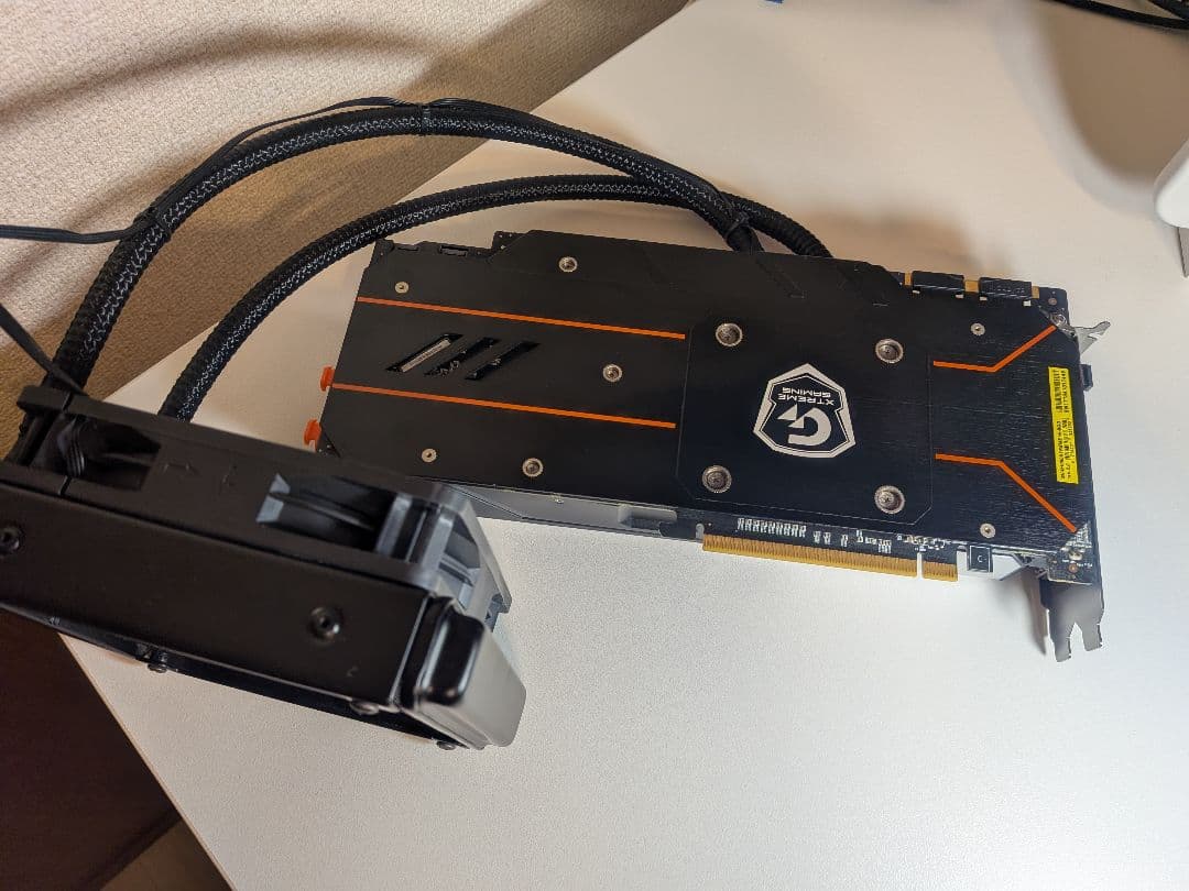 GTX1080 GIGABYTE GAMING 水冷グラフィックボード