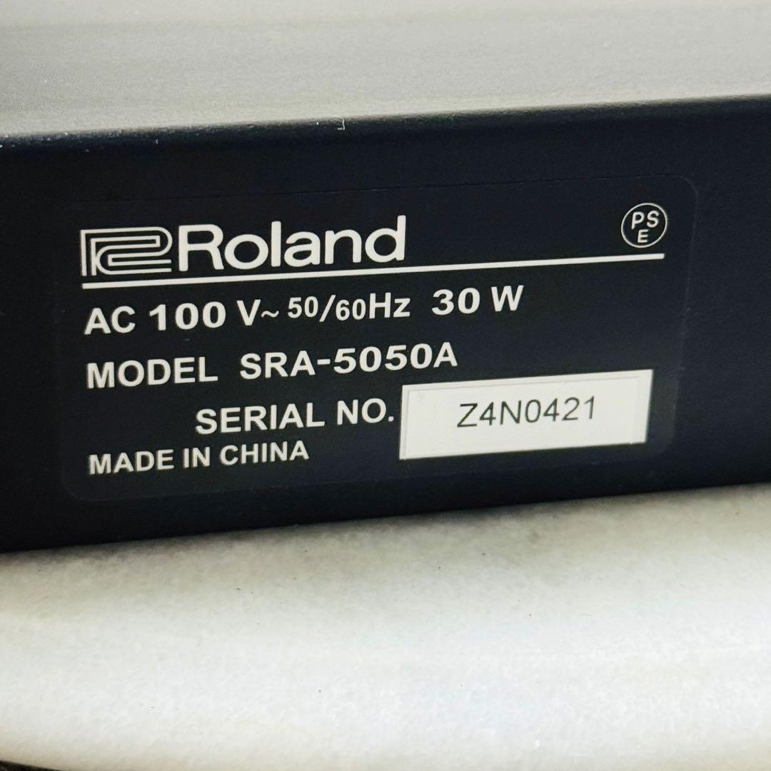 C43美品！Rolandローランド コンパクトミキシングステレオアンプ